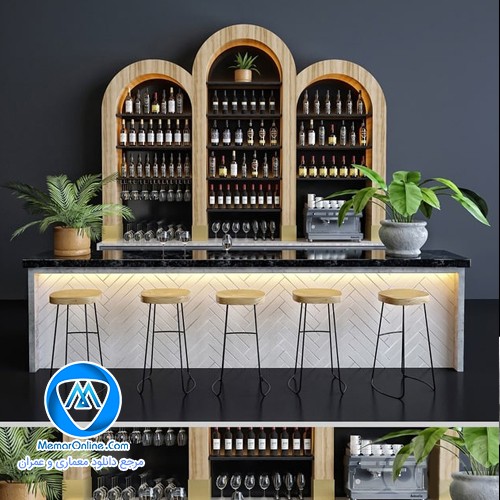 دانلود صحنه آماده رستوران برای تری دی مکس