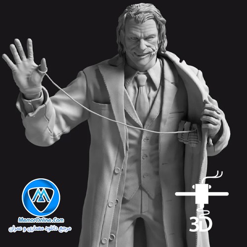 دانلود مدل سه بعدی فیگور جوکر برای پرینت سه بعدی