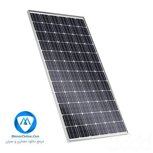 دانلود آبجکت پنل خورشیدی مدل سه بعدی تری دی مکس