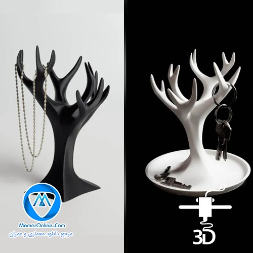 دانلود مدل سه بعدی stl ارگانایز جاکلیدی و جواهرات آماده به چاپ 3بعدی
