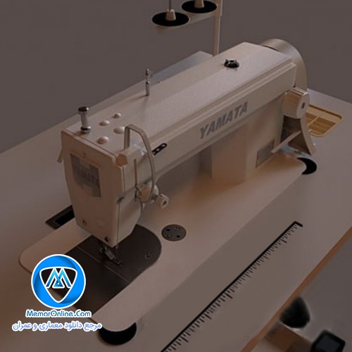 دانلود آبجکت چرخ خیاطی برای تری دی مکس
