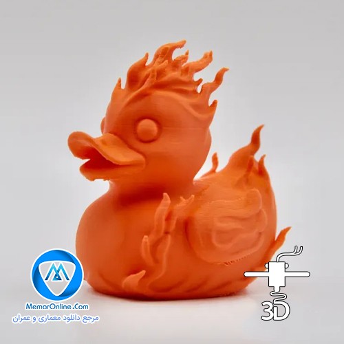 دانلود فایل مدل سازی شده فایرداک آماده برای چاپ سه بعدی