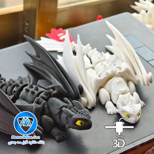 دانلود فیگور مدلسازی شده stl اژدها سواران آماده برای پرینتر 3d