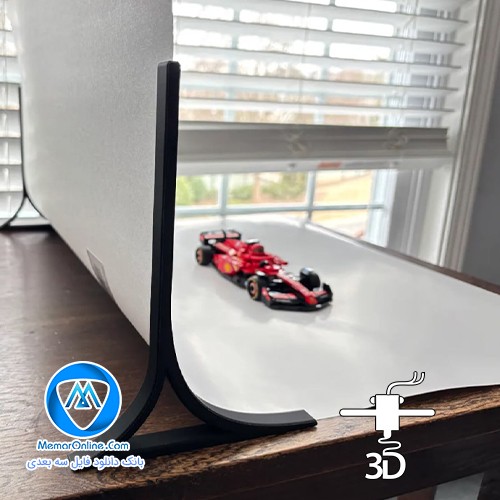 دانلود فایل stl مدل سازی شده پایه نگهدارنده بکگراند عکاسی برای چاپ سه بعدی