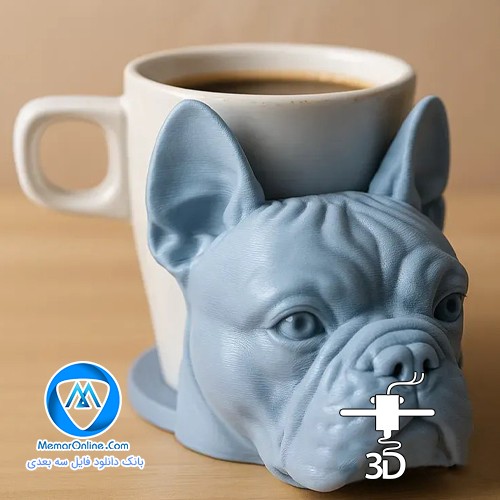 دانلود فایل سه بعدی آماده به پرینت تری دی زیرماگی بولداگ stl