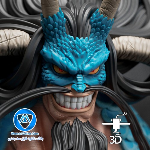 دانلود فایل stl devill mask آماده برای پرینت سه بعدی