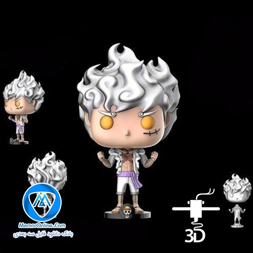 دانلود فیگور stl آماده به چاپ 3d بچه یخی