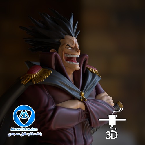 دانلود فیگور انیمه دزد دریایی آماده چاپ سه بعدی فرمت stl