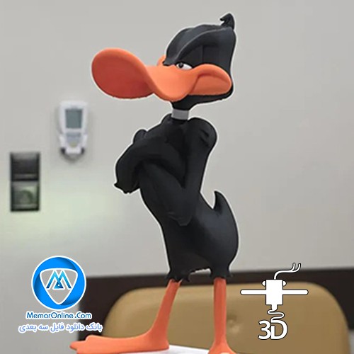 دانلود مدل سه بعدی stl جوجه اردک زشت