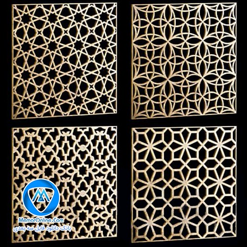 دانلود مدل سه بعدی تری دی مکس پنل دکوراتیو کلاسیک