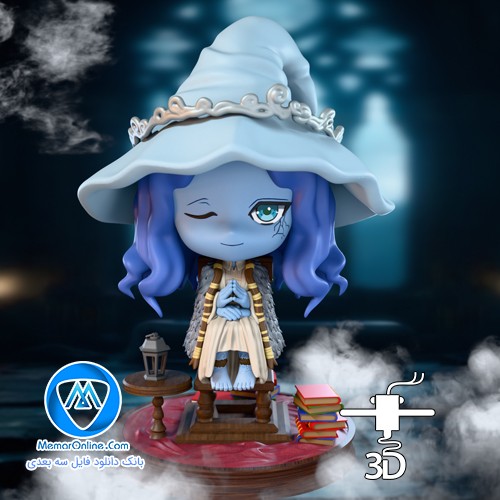 دانلود مدل سه بعدی stl فیگور Ranni the Witch آماده برای پرینت سه بعدی