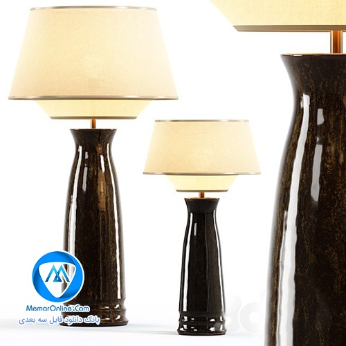 دانلود مدل سه بعدی آبجکت آباژور برای تری دی مکس