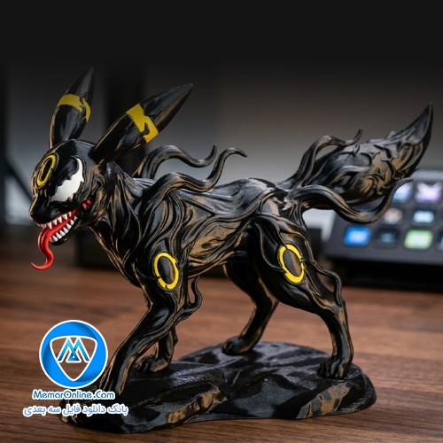 دانلود مدل سه بعدی سازی شده 3mf ونو داگ آماده چاپ سه بعدی