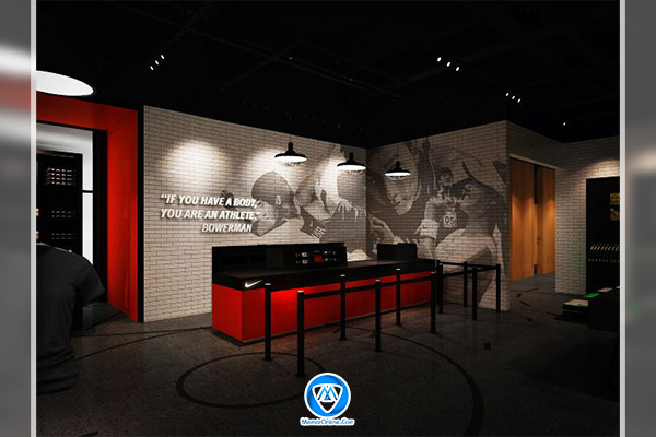 ترکیب دکور بوفه با هویت بصری باشگاه