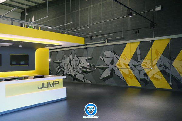 مدل بوفه باشگاهی با فضای باز و طراحی مناسب تعامل اجتماعی ورزشکاران