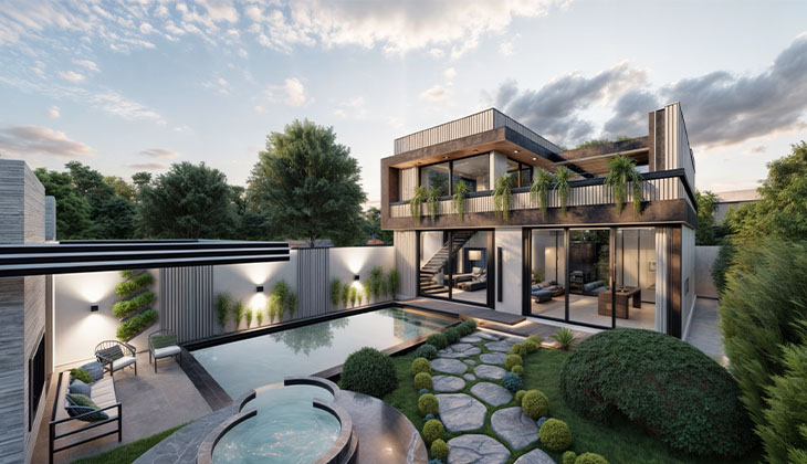 در هنگام طراحی ویلا به چه نکاتی توجه کنیم 2