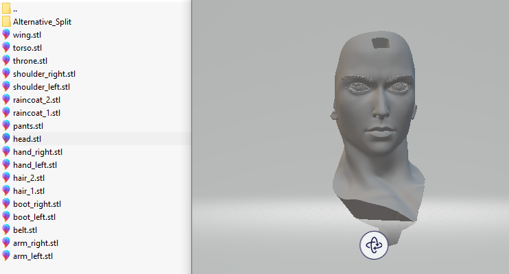 دانلود فایل stl آماده چاپ