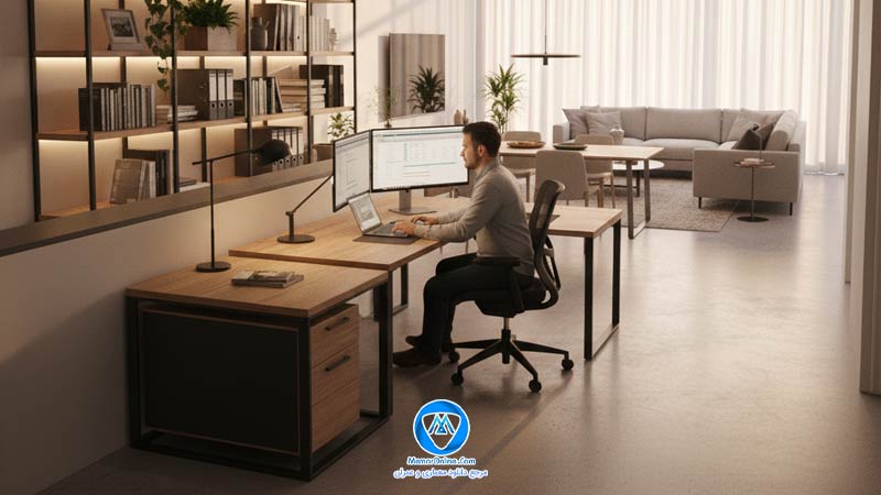 اهمیت فضاهای کاری خانگی در معماری معاصر
