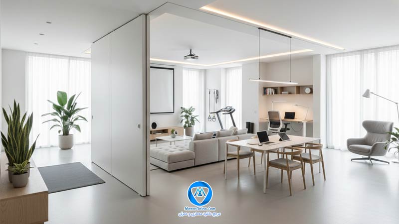 تغییر مفهوم خانه از فضای سکونت به فضای چندمنظوره