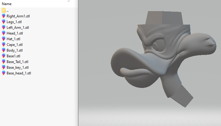 دانلود فایل stl آماده چاپ