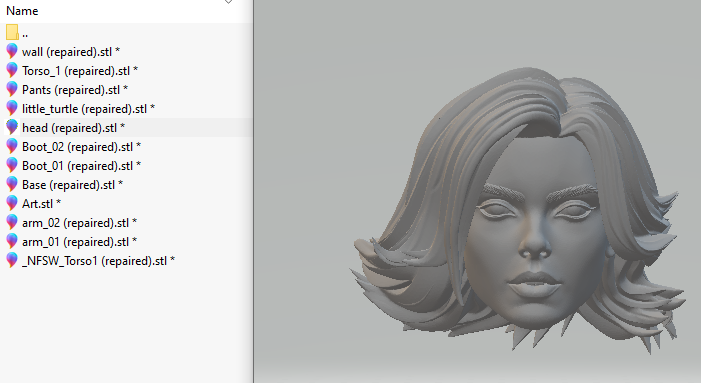 دانلود فایل stl آماده چاپ