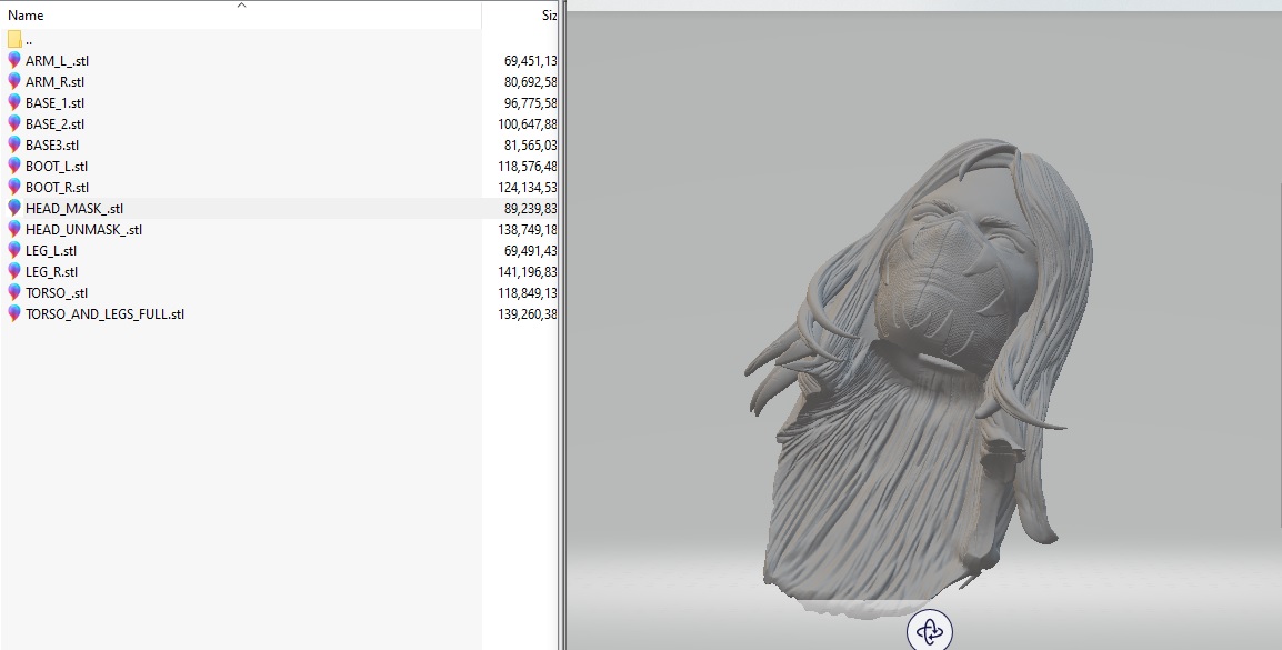 دانلود فایل stl آماده چاپ