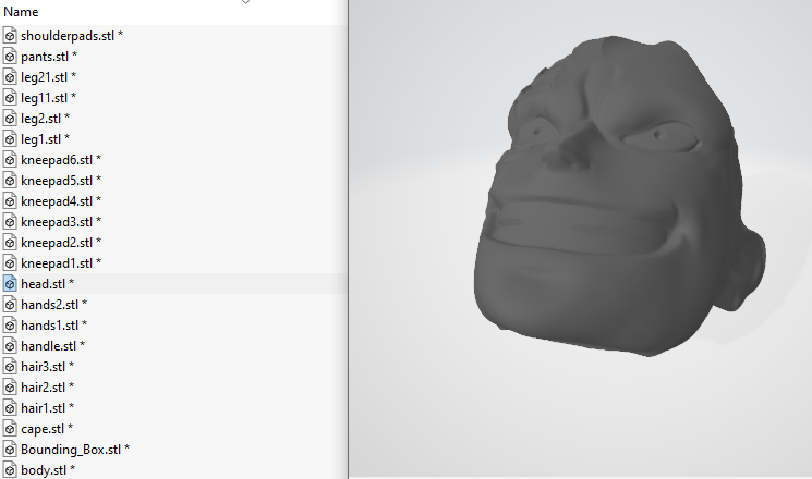 دانلود فایل stl آماده چاپ
