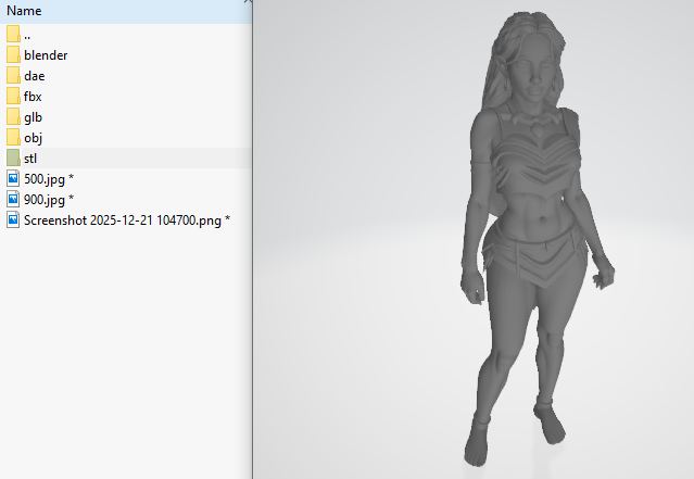 دانلود فایل stl آماده چاپ