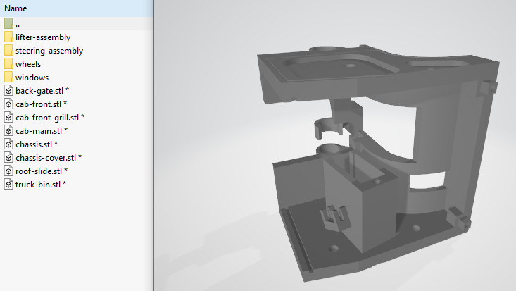 دانلود فایل stl آماده چاپ
