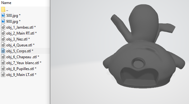 دانلود فایل stl آماده چاپ