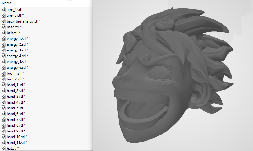 دانلود فایل stl آماده چاپ