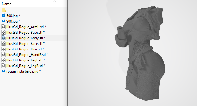 دانلود فایل stl آماده چاپ