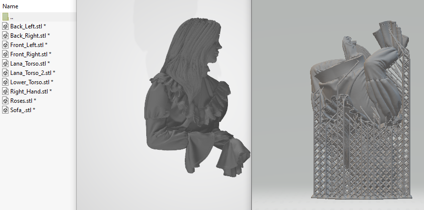 دانلود فایل stl آماده چاپ