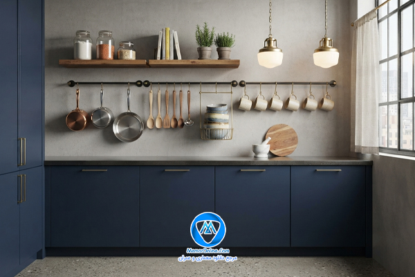 29. نصب ریل برای آویز ظروف