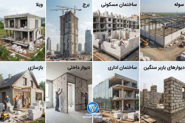 در چه پروژه‌هایی بلوک سبک بهترین انتخاب است و چه جاهایی بهتر است سراغ گزینه دیگری بروید