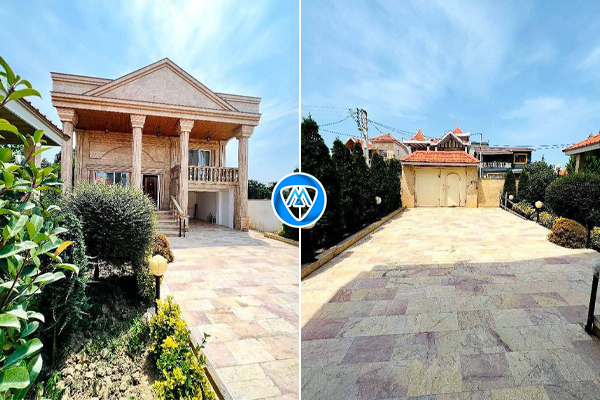 نما بیرونی کلاسیک  خانه ویلایی